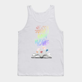 Never judge a book by its movie - green Tank Top